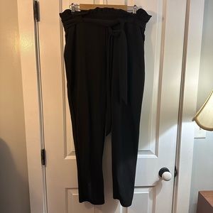 Ruffle pants XL high waisted with belt